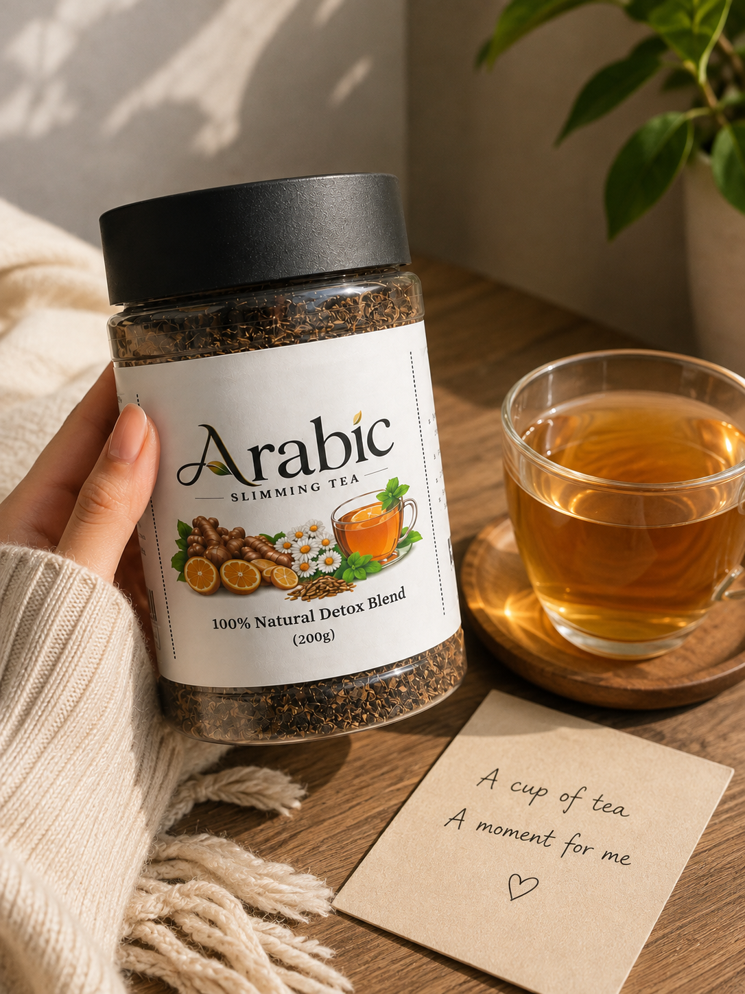 Arabic Slimming Tea | Natural Detox Herbal Tea for Weight Management
