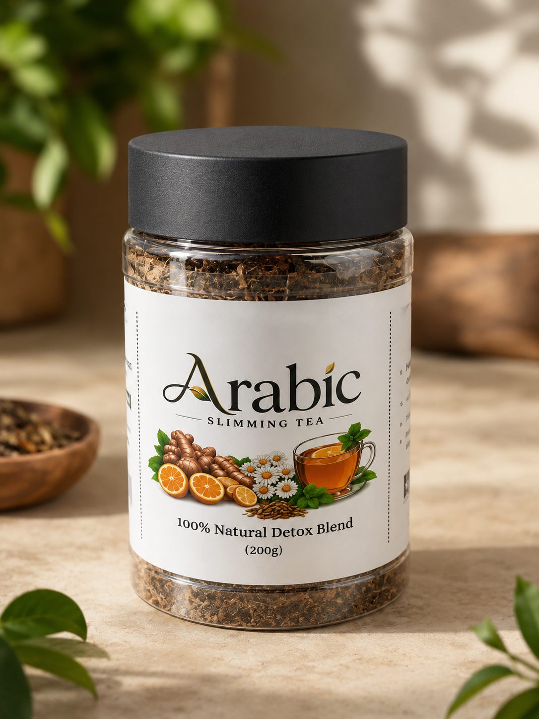 Arabic Slimming Tea | Natural Detox Herbal Tea for Weight Management