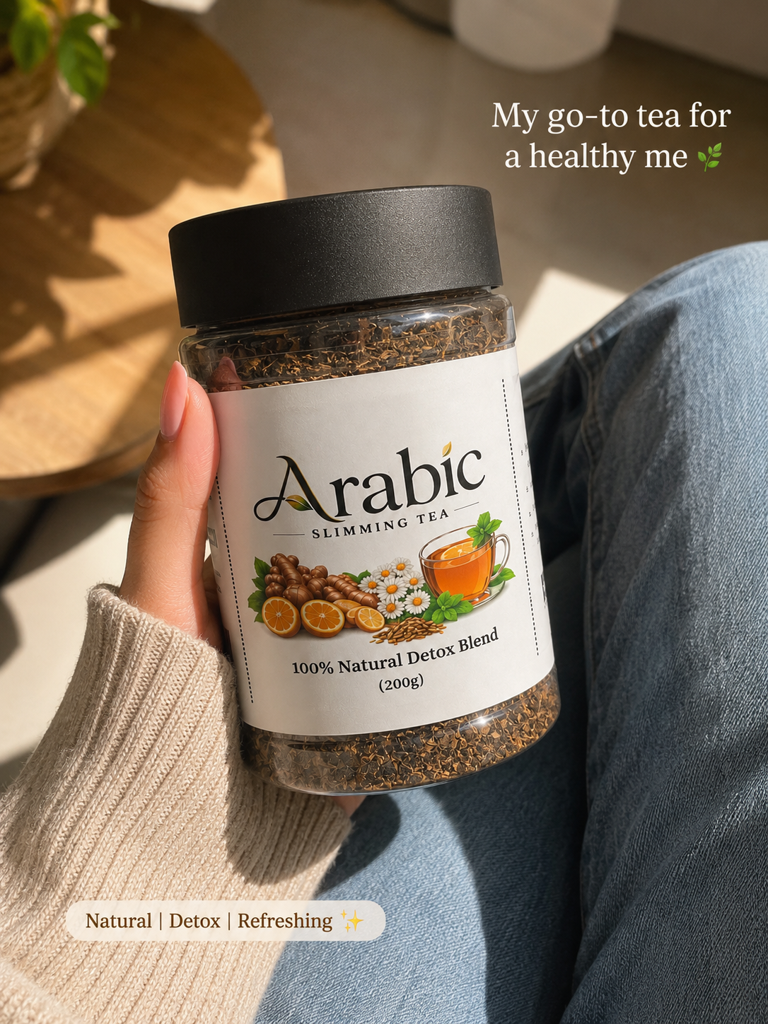 Arabic Slimming Tea | Natural Detox Herbal Tea for Weight Management